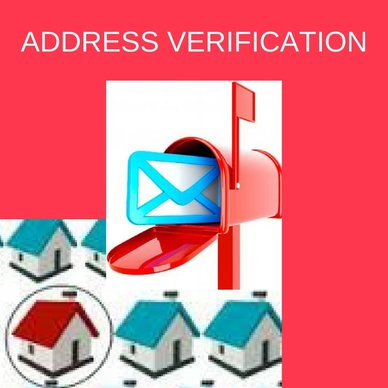Address Verification, Verify Address Data